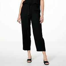 "As Is" WynneCollection Sedona Lantern Seam Straight Leg Ankle Pant