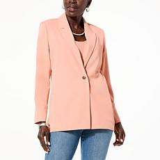 "As Is" WynneLayers Drapey Twill Blazer
