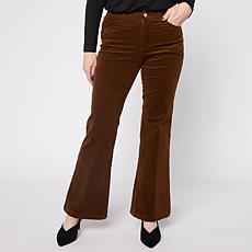 "As Is" WynneLayers Flared Leg Stretch Corduroy Pant