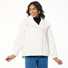 "As Is" WynneLayers Quilted Jacquard Spring Jacket