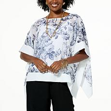 "As Is" WynneLayers x Anna Griffin Collaboration Printed Chiffon Po...