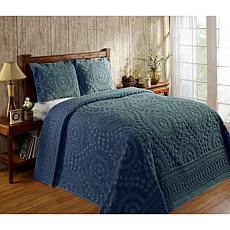 Ashton 100% Cotton Tufted Chenille Bedspread - King