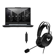ASUS TUF Gaming 15.6" Laptop Bundle with Headset and Software Voucher
