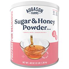 Augason Farms 3lbs Sugar & Honey Powder - 340 Servings