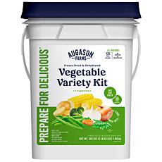 Augason Farms Vegetable Variety Kit - 7 Veggies, 125 Servings