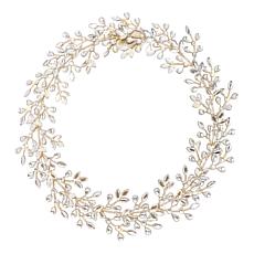 august & leo 22" LED Jeweled Wreath