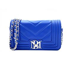 Badgley Mischka Small V-Quilting Crossbody Bag