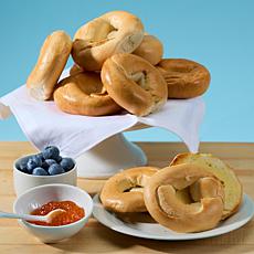 Bagelista 36-count 2 oz. NY-Style Plain Bagels