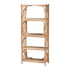 bali and pari Baara Rattan Display Shelf