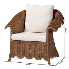 bali and pari Detta Rattan Armchair