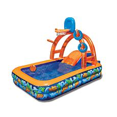 Banzai Wild Waves Water Park w/ Sprinkling Arch, Hoop & Ring Toss Game