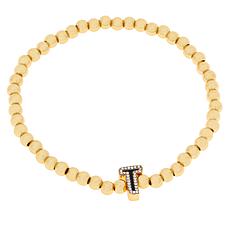 BAUBLEBAR Joelle Pisa Goldtone Beaded Stretch Bracelet
