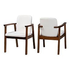 Baxton Studio Miyagi Dining Chair Set of 2