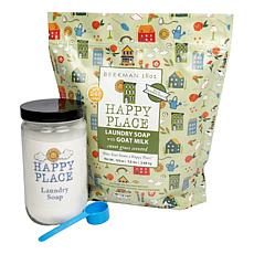 Beekman 1802 246-Load Goat Milk Laundry Soap with Glass Jar