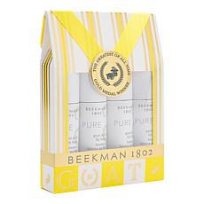 Beekman 1802 4-Pc Goat Milk Lip Balm Gift Set, Pure