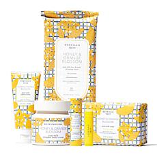 Beekman 1802 5-piece Goat Milk Bath & Body Set Honey & Orange Blossom