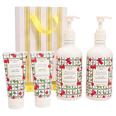Beekman 1802 G.O.A.T. 4pc Hand Care Gift Set - Pistachio Dark Cherry