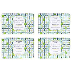 Beekman 1802 Goat Milk Glacial Mint & Eucalyptus Bar Soap 4-pack AS