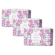 Beekman 1802 Goat Milk Lilac Dream Bar Soap 9 oz. 3-pack