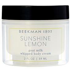 Beekman 1802 Goat Milk Sunshine Lemon Travel-size Body Cream