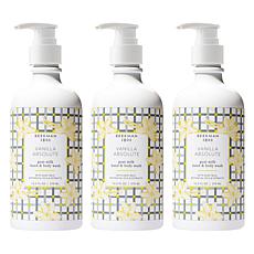 Beekman 1802 Vanilla Absolute Goat Milk Hand & Body Wash 3-pack