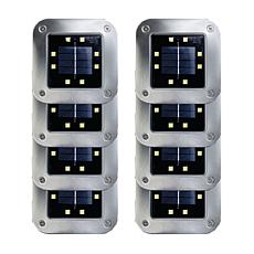 Bell+Howell 8-pack Deluxe Square Solar Disk Lights
