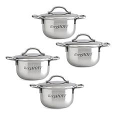 BergHOFF 4-Piece Stainless Steel Condiment Serve Set