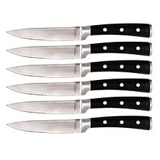 BergHOFF Classico 12" Stainless Steel Steak Knives 6-Pack 