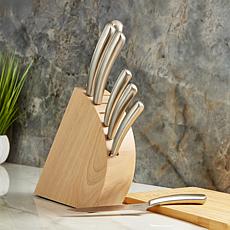 BergHOFF Concavo 8-piece Stainless Steel Knife Set with Block