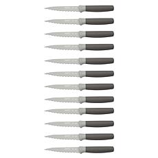 BergHOFF Leo 12-piece Stainless Steel Steak Knives, 4.5"