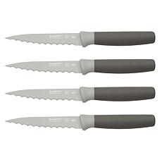 BergHOFF Leo 4-pack 5" Stainless Steel Gray Steak Knife Set