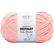 Bernat Baby Blanket Big Ball Yarn in Coral Blossom