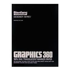 Bienfang Graphics 360 Translucent Marker Paper 14" x 17" - 100 Sheets