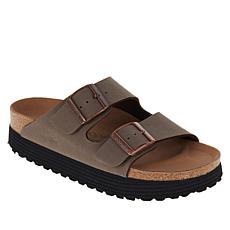 Birkenstock Arizona Soft Footbed Nubuck Leather Sandal
