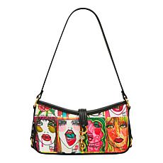 BJ faces shoulder bag