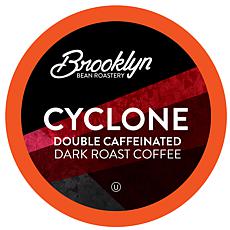 Brooklyn Beans Cyclone Double Caffeinated Coffee Pods 40-count