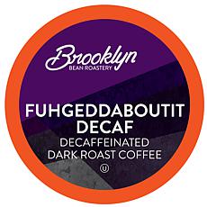 Brooklyn Beans Fuhgeddaboutit Decaf Coffee Pod for 2.0 Keurig 40-Count