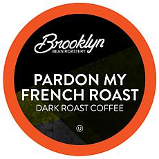 Brooklyn Beans Pardon My French Roast Coffee Pods for 2.0 Keurig 40-pk