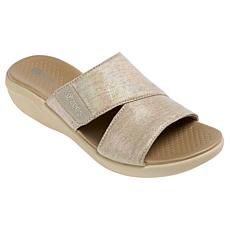 BZees Carefree Sporty Slide Sandal 