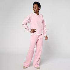 C Wonder Bow Sleeve Pullover & Pull On Pant