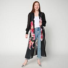 C Wonder Drama Topper with Side Slits