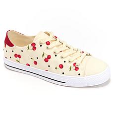 C Wonder Printed Cotton Canvas Sneaker