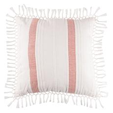 C&F Home 20" x 20" Nathan Striped Woven Square Throw Pillow