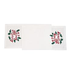 C&F Home Very Merry Table Runner