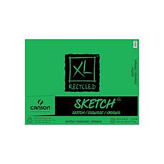 CANSON XL Recycled Foldover Sketch Pad of 50 Sheets 18" x 24"