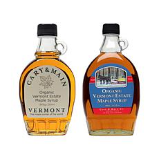 Cary & Main Organic Vermont Maple Syrup 2-pack - Auto-Ship®