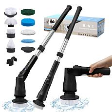 CasaClean Ultimate Electric Floor-Length Extendable Spin Scrubber