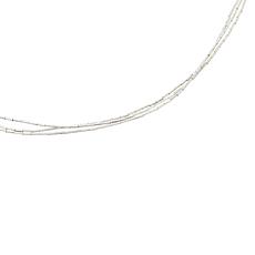 Chaco Canyon 24" Liquid Silver 3-Strand Necklace