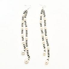 Chaco Canyon Freshwater Pearl Shoulder Duster Dangle Earrings