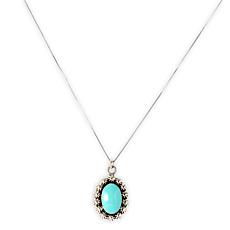 Chaco Canyon Starframe Turquoise Pendant